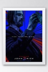 John Wick Çerçeveli Tablo - Film Posteri Tablo
